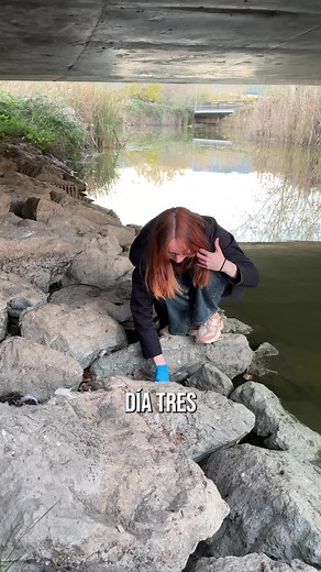 Observando un protozoario al microscopio