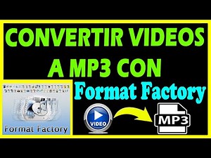 CONVERT A VIDEO TO MP3 WITH "FORMAT FACTORY" 🎶 Video to Audio 🚀 How to Use "Format Factory" ✅