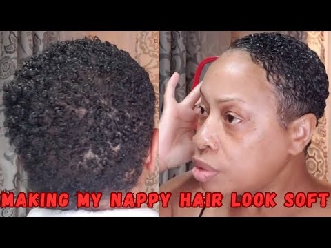 How I Make My Nappy Hair Look Softer & More Defined