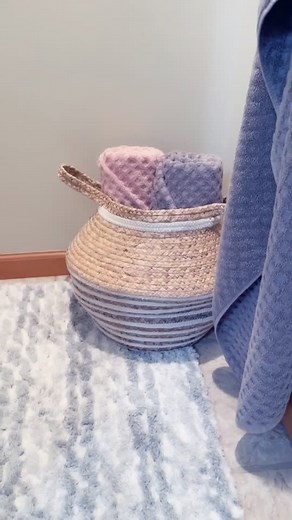 Laundry doesn’t have to be boring! Doesn’t unroll easy and space saving too! 😌 #laundry #folding #fyp