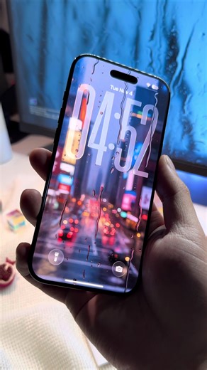 iOS Depth Effect Lockscreen with Animation