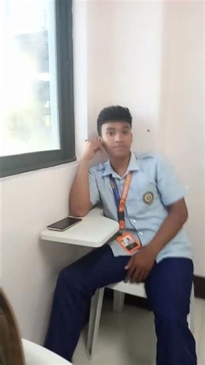 at our classroom with my classmates