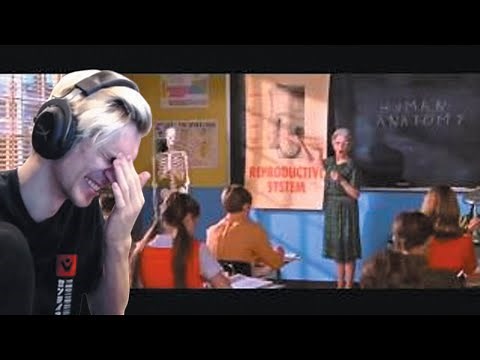 xQc reacts to Austin Powers - Radar Jokes (with chat)