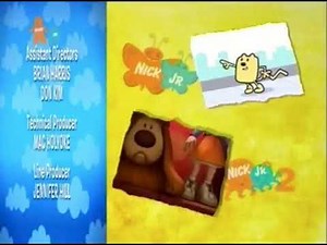 Nick Jr UK - Up Next Wow Wow Wubbzy and The Magic Roundabout - (Split-Screen, SUPER RARE)