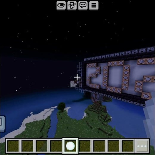 Celebrating Happy New Year in Minecraft #minecraft