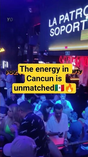 CANCUN NIGHTLIFE 2026: Spring Break Party at Mandala🇲🇽 (Crazy Energy!) #viral #night #fyp #travel