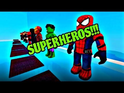 BECOMING SUPERHEROS IN ROBLOX!