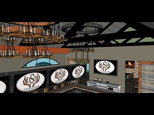 OLDE SILVER TAVERN 3D Conceptual Design by Raymond Haldeman - The Restaurant Designer