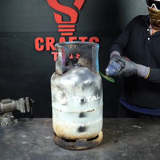 Smart Inventions Craftsmen Make a Genius Stove From Old Gas Tank Craft Tips and Tricks. | Gk Experience