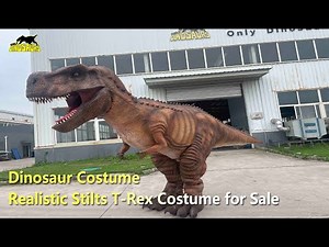 Realistic Stilts T-Rex Costume for Sale | Dinosaur Costume