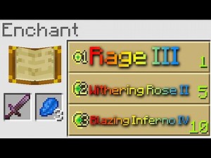Minecraft, But There Are CUSTOM ENCHANTS...