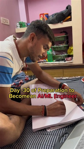 Day 30 of Becoming an AI/ML Engineer | NumPy Revision, Notes & Coding Practice #AIML #Python #Shorts