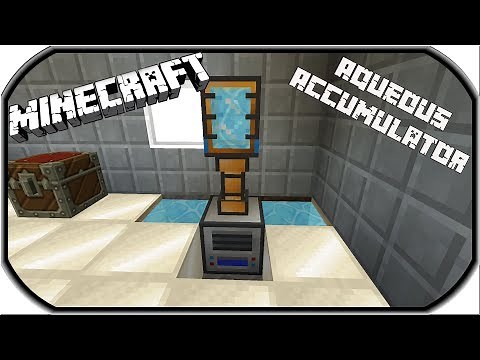 Aqueous Accumulator 💎 Minecraft Thermal Expansion Tutorial 💎 Deutsch / German