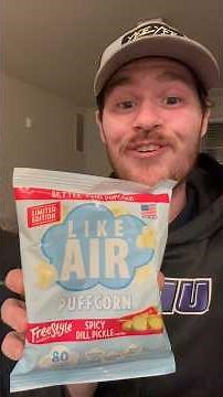 Like Air Spicy Dill Pickle Puffcorn Review