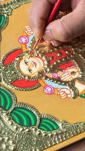 Learn Tanjore Painting Step by Step! Thanjavur Painting Workshop! Thanjavur Painting Tutorial Easy