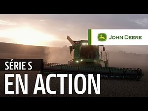La moissonneuse-batteuse de 75 tonnes/heure sur le terrain – JOHN DEERE série S