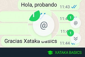 Arroba con punto verde dentro del chat de WhatsApp: para qué sirve y por qué a veces sale siempre