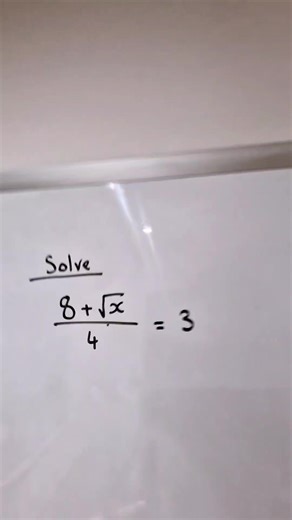 Solve This Equation Challenge