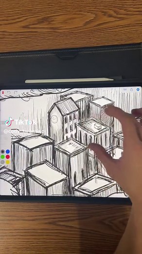 Using endless paper for the first time! #drawing #art #endlesspaper #creative