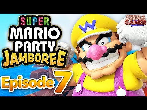 Super Mario Party Jamboree Gameplay Walkthrough Part 7 - Wario! Goomba Lagoon!