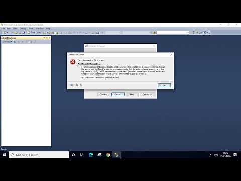 provider Named Pipes Provider error 40 Could not open a connection to SQL Server Net SqlClient Data