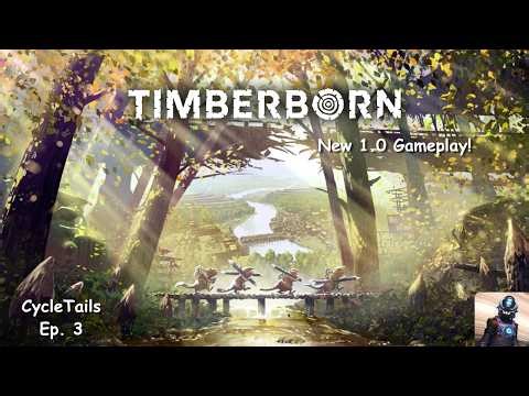 Timberborn 1.0 - Cycle 3 - Crazy for the Beavers! 🌊 First Flow Sensor & Badwater Prep