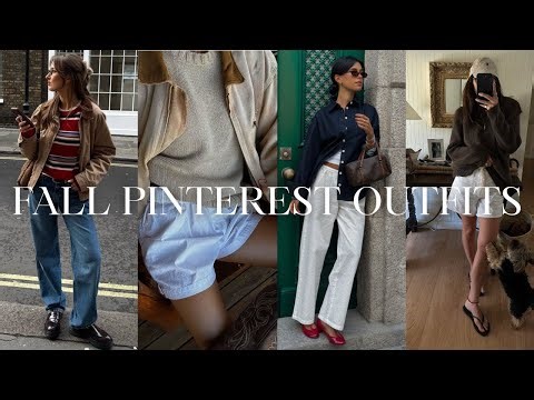 RECREATING FALL PINTEREST OUTFITS 2025 | Casual Outfit Ideas