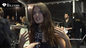 Bianca Balti at the FAUSTO PUGLISI 2016/17 Fall-Winter Fashion Show's Backstage. (HD) | Bianca Balti