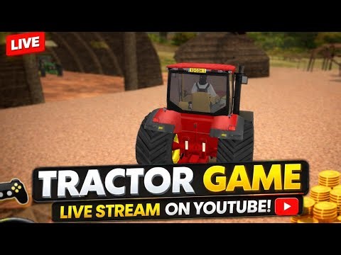 Tractor Simulator Live 🚜 | Farming Simulator Gameplay Live Stream
