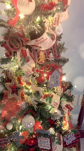 A sweet 4 ft tree with a little buffalo plaid… 🎄❤️⭐️ | Seasonal Splendor