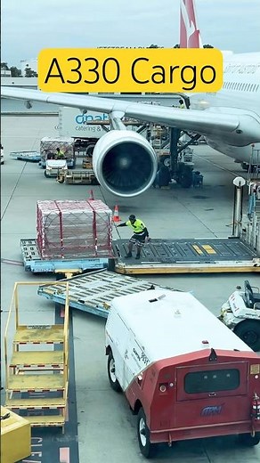 A330 Cargo Operations at Melbourne airport #aviationshorts