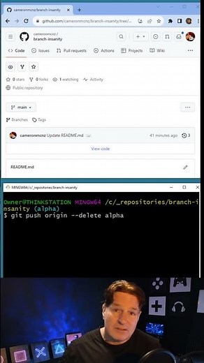 Delete a Git Branch Locally & Remotely
