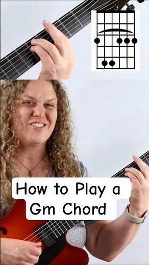 How to Play a Gm Chord #beginnerguitarlessons #guitarchord #guitartutorial