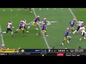 Desmond Reid 78 Yard Punt Return Touchdown | Kent State vs Pitt