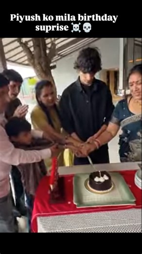 Piyush ko mila birthday suprise ☠️☠️ #souravjoshivlogs #piyushjoshivlogs #trending #shortsfeed