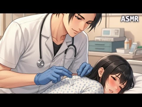 I'm going to insert the suppository, so relax.