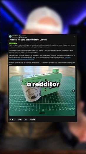 3D Print Your Own Camera