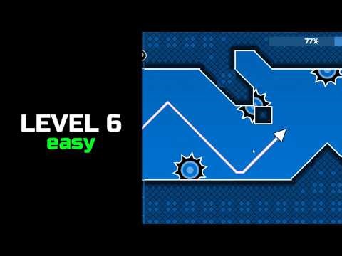 Space Waves Level 6 Easy Speedrun