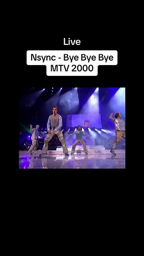 Nsync - Bye Bye Bye Live on MTV Award 2000