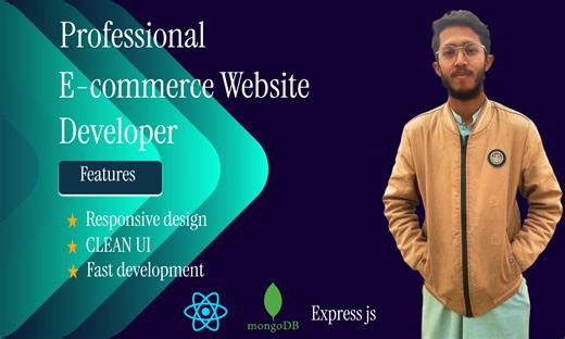I will build a full stack MERN web application with React and Node.js | Sikaty