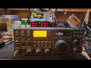 Icom IC751A HF Transceiver straight out of our museum collection, this unit is legendary, love it.