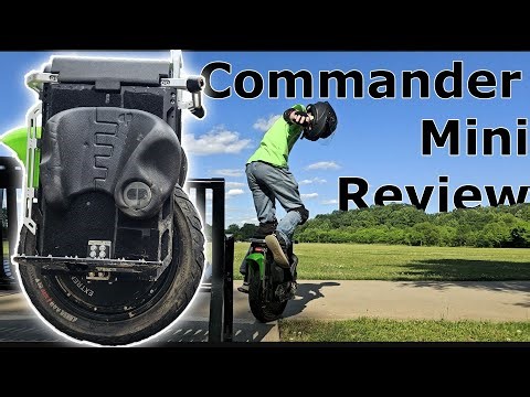 CRAZY Powerful Electric Unicycle EUC — Commander Mini