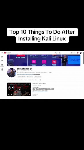 Top 10 Things to Do After Installing Kali Linux