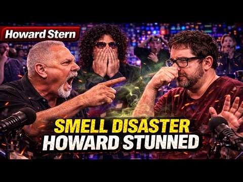 Howard Stern Show Fight – RONNIE vs JD Smell Disaster, Howard Stunned 🤯🔥