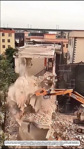 Demolición con excavadora: El poder de la maquinaria en la transformación urbana