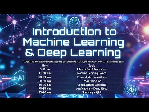 🚀 Live: Master Machine Learning from Scratch | Beginner to Advanced (Hands-on Coding)