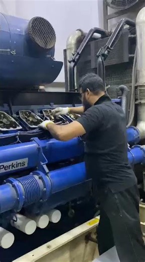 # 2000 kva FG Wilson generator injector opening work time .