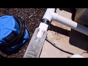 Lights on the ic40 intelliChlor Salt Cell by Pentair