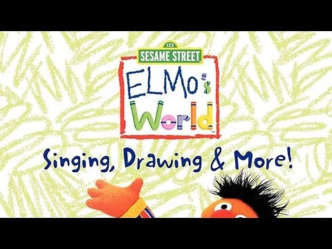 Closing to Elmo's World: Singing, Drawing & More! 2000 DVD. (2008 Warner Home Video Reprint)