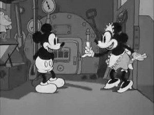 Mickey Mouse Mickeys Steamroller 1934 360p